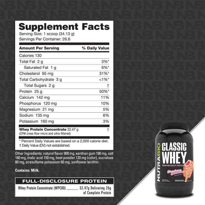 Nutrabio: Classic Whey