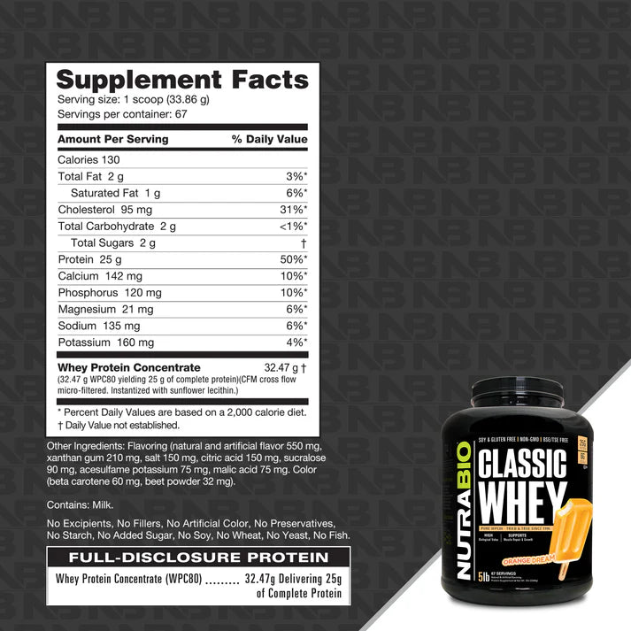 Nutrabio: Classic Whey