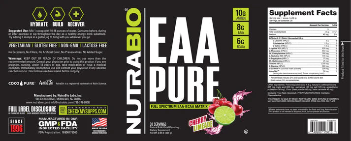 Nutrabio: EAA Pure
