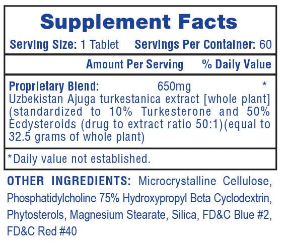 Hi-Tech Pharma: Turkesterone 650